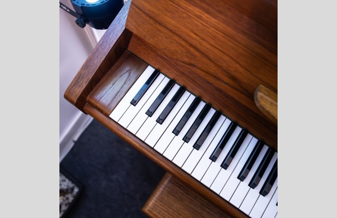 Used Knight Satin Teak K6 Upright Piano - All Inclusive Premium Package (SN:64646) - Image 6